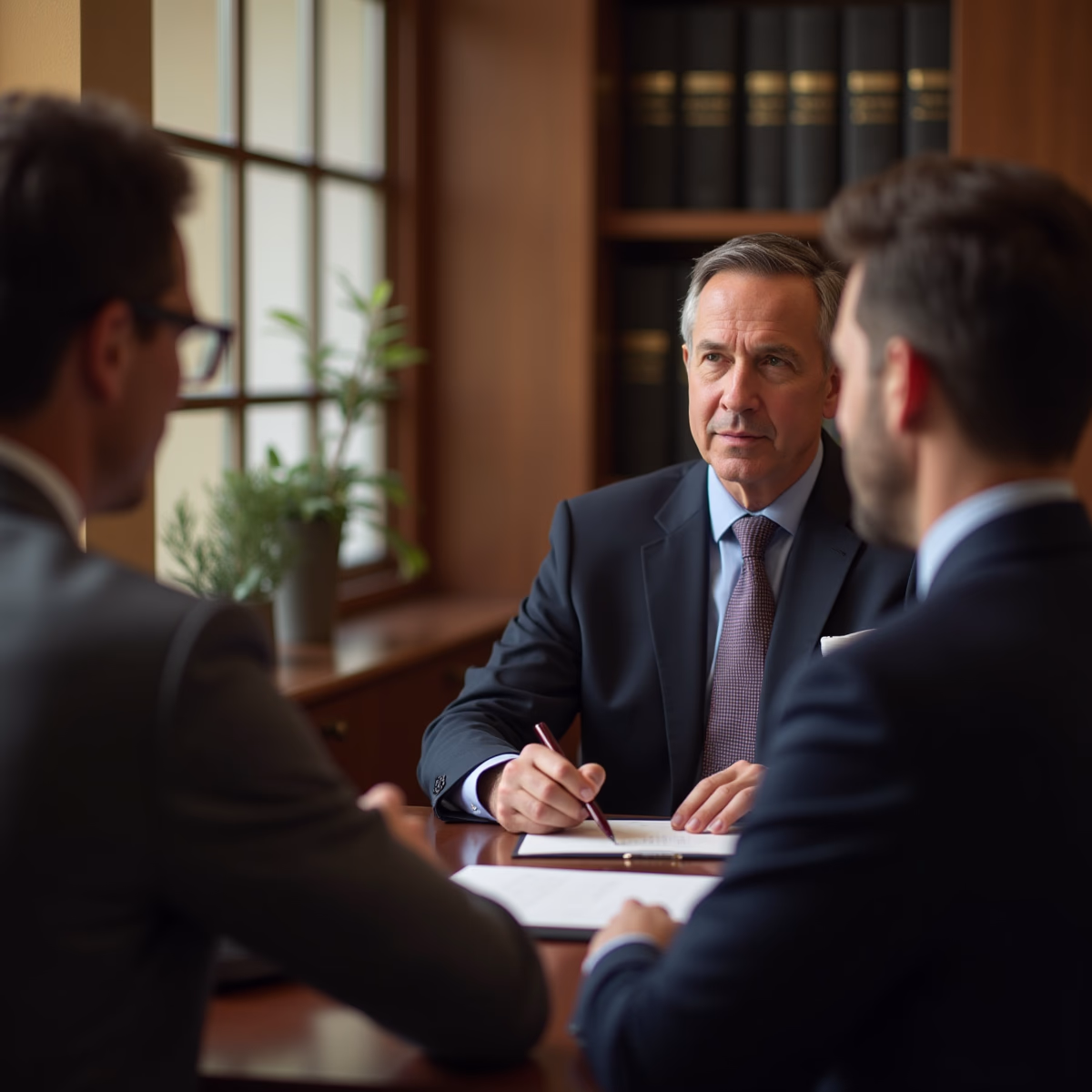 The legal counsel at Corona Probate Law helping Riverside County families from our Corona office meets with clients in the Southern California office addressing critical estate details discussing What Does Interested Person Really Mean