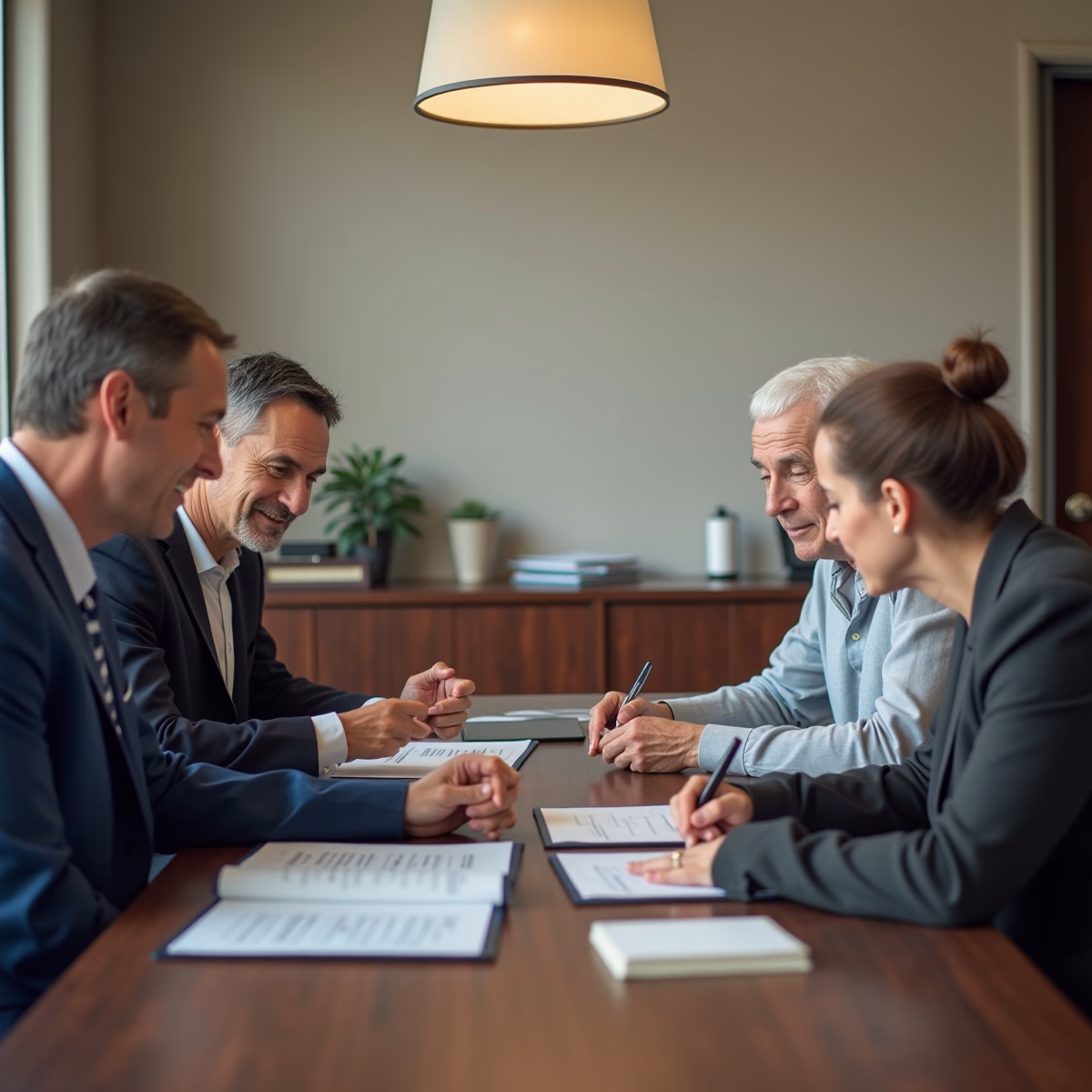 The trusts staff working under Managing Partner Steven Farley Bliss assisting Inland Empire families from the Corona office is shown conferring with trustees in the Southern California office addressing complex trust details discussing What Does a Revocable Living Trust Do