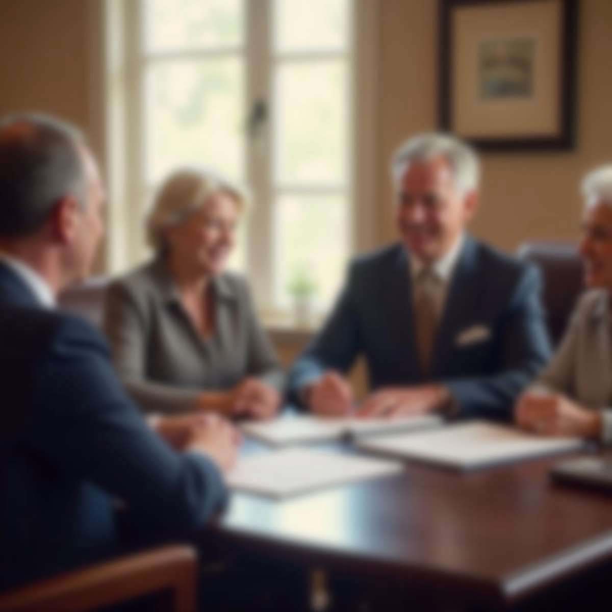 The trusts staff working under Managing Partner Steven Farley Bliss assisting Inland Empire families from the Corona office is shown conferring with trustees in the Southern California office addressing complex trust details discussing What Exactly Is a ZeroedOut GRAT