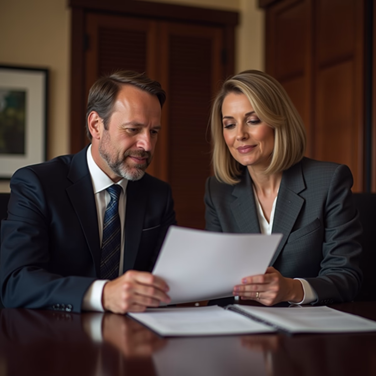 The legal counsel at Corona Probate Law helping Riverside County families from our Corona office meets with clients in the Southern California office addressing critical estate details discussing What Exactly is a Beneficiarys Right to Information