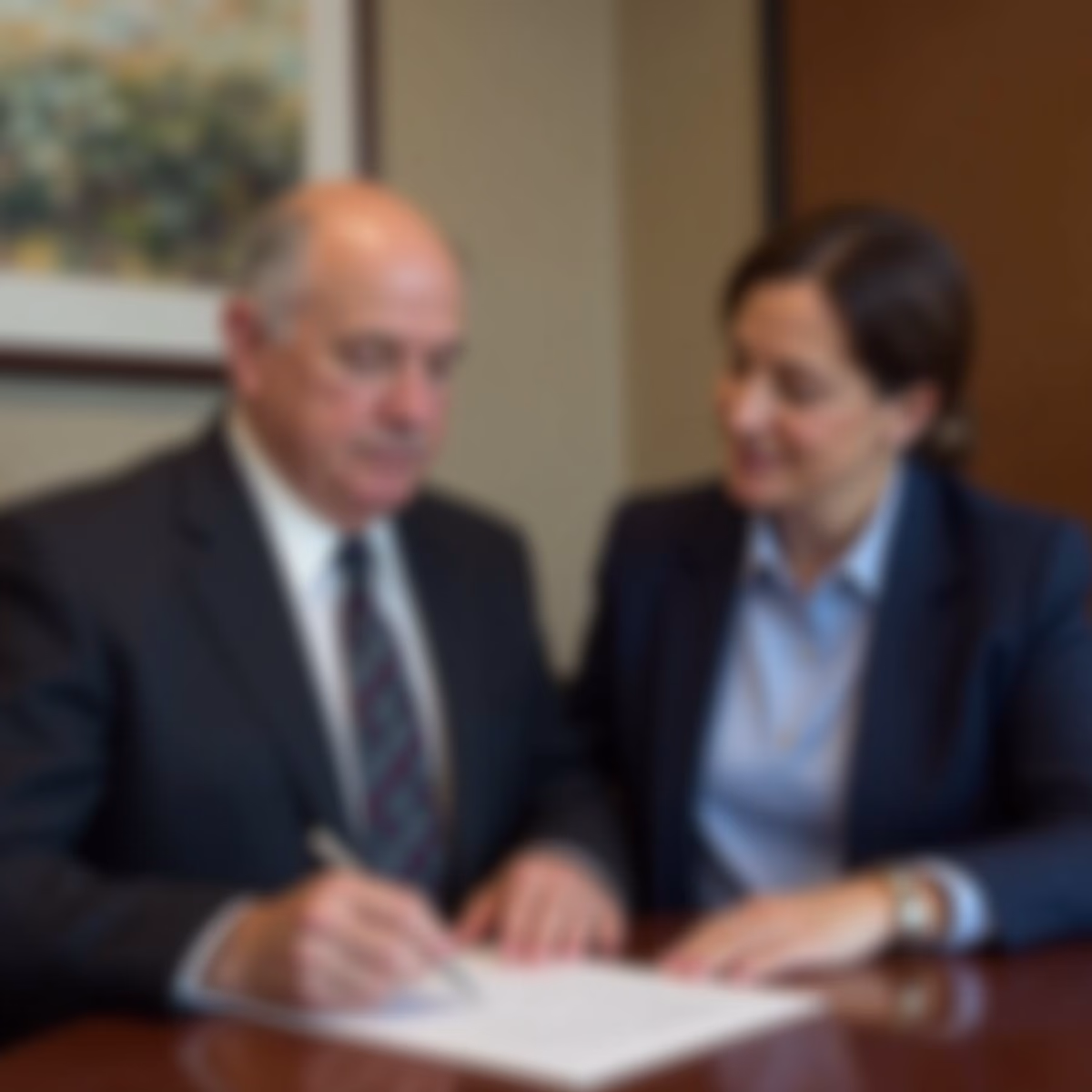 The trusts staff working under Managing Partner Steven Farley Bliss assisting Inland Empire families from the Corona office is shown conferring with trustees in the Southern California office addressing complex trust details discussing What Happens When Assets Arent Properly Transferred Into Your Trust