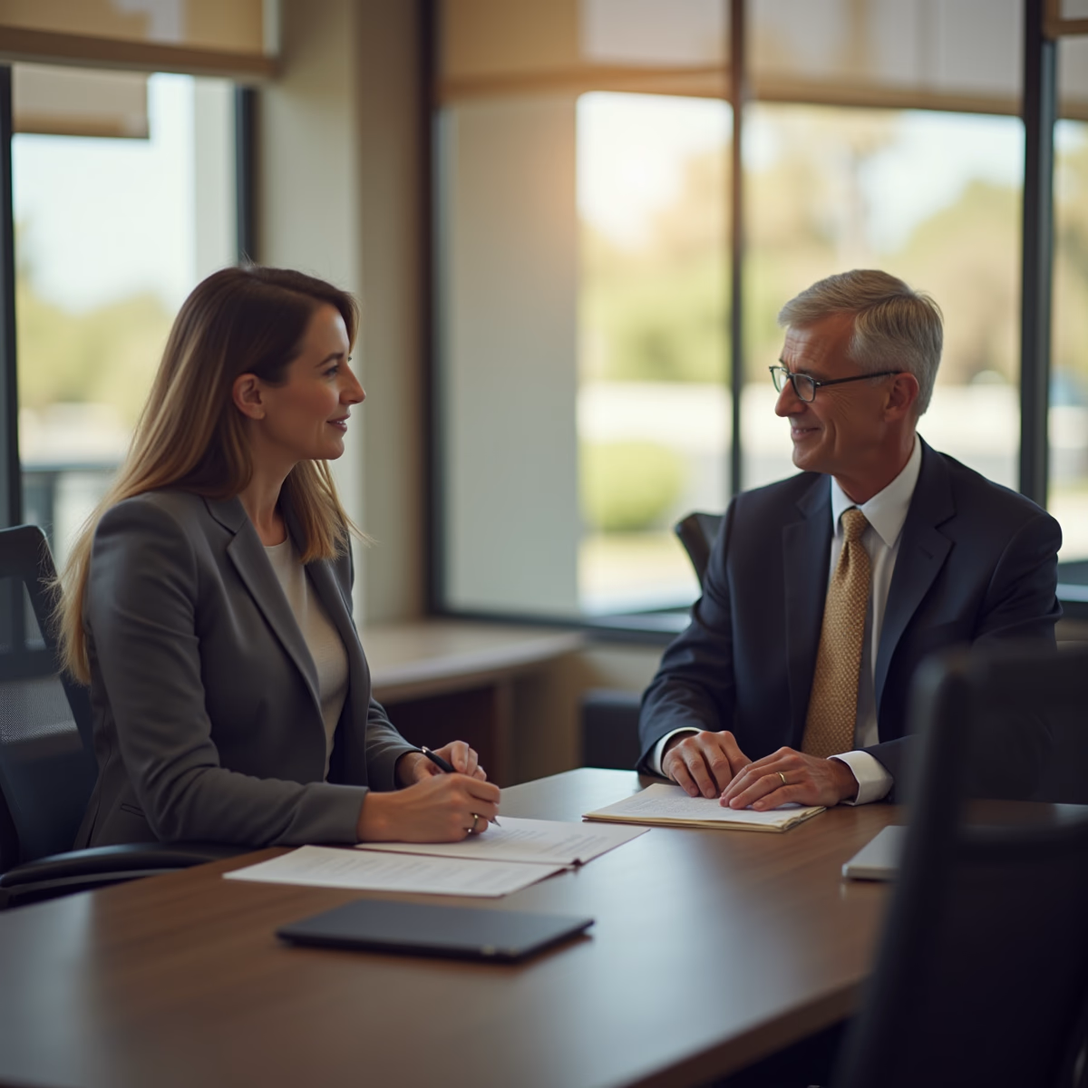 The trusts staff working under Managing Partner Steven Farley Bliss assisting Inland Empire families from the Corona office is shown conferring with trustees in the Southern California office addressing complex trust details discussing What Happens When Real Estate is Held in an LLC Within a GRAT