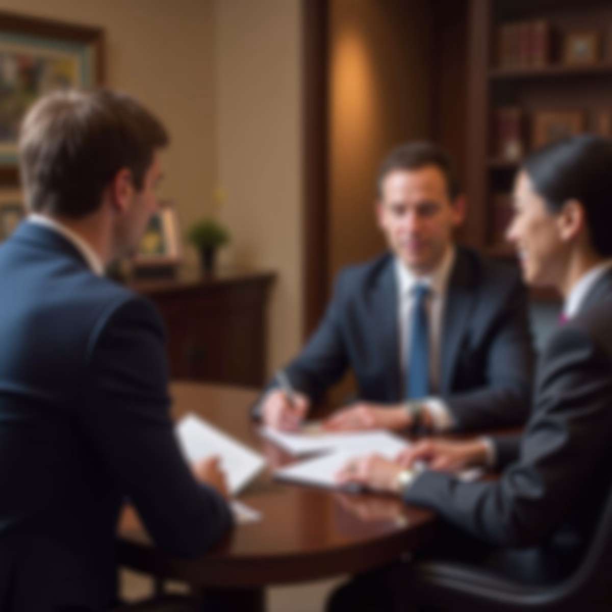 The legal counsel at Corona Probate Law helping Riverside County families from our Corona office meets with clients in the Southern California office addressing critical estate details discussing What Happens When Someone From Out of State Dies With California Property