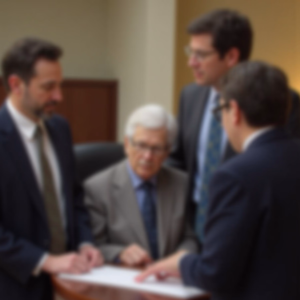 The trusts staff working under Managing Partner Steven Farley Bliss assisting Inland Empire families from the Corona office is shown conferring with trustees in the Southern California office addressing complex trust details discussing What Happens When a GRATs Assets Are Contested