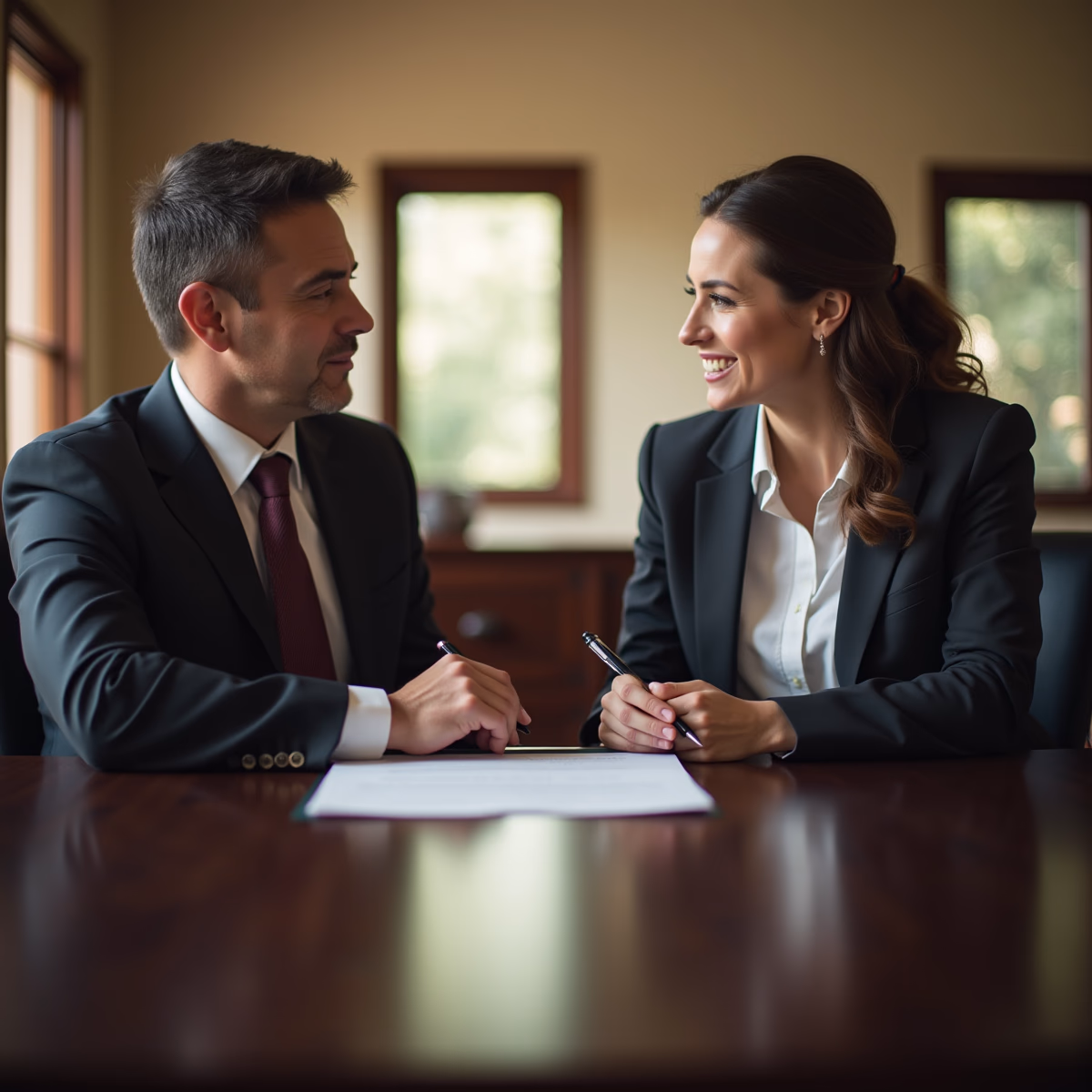 The legal counsel at Corona Probate Law helping Riverside County families from our Corona office meets with clients in the Southern California office addressing critical estate details discussing What Happens if I Miss a Probate Deadline