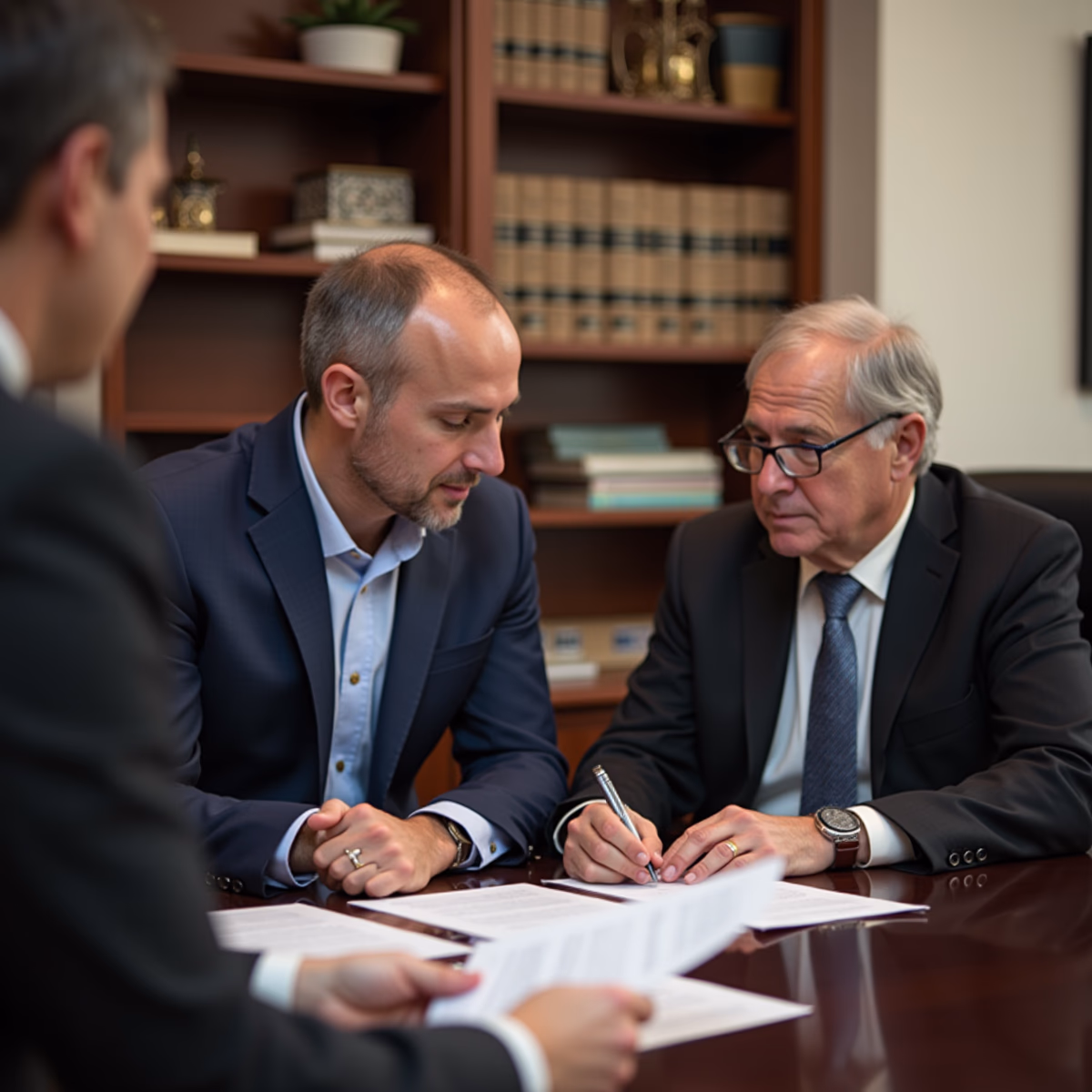 The legal counsel at Corona Probate Law helping Riverside County families from our Corona office meets with clients in the Southern California office addressing critical estate details discussing What Happens if You Delay Filing Probate