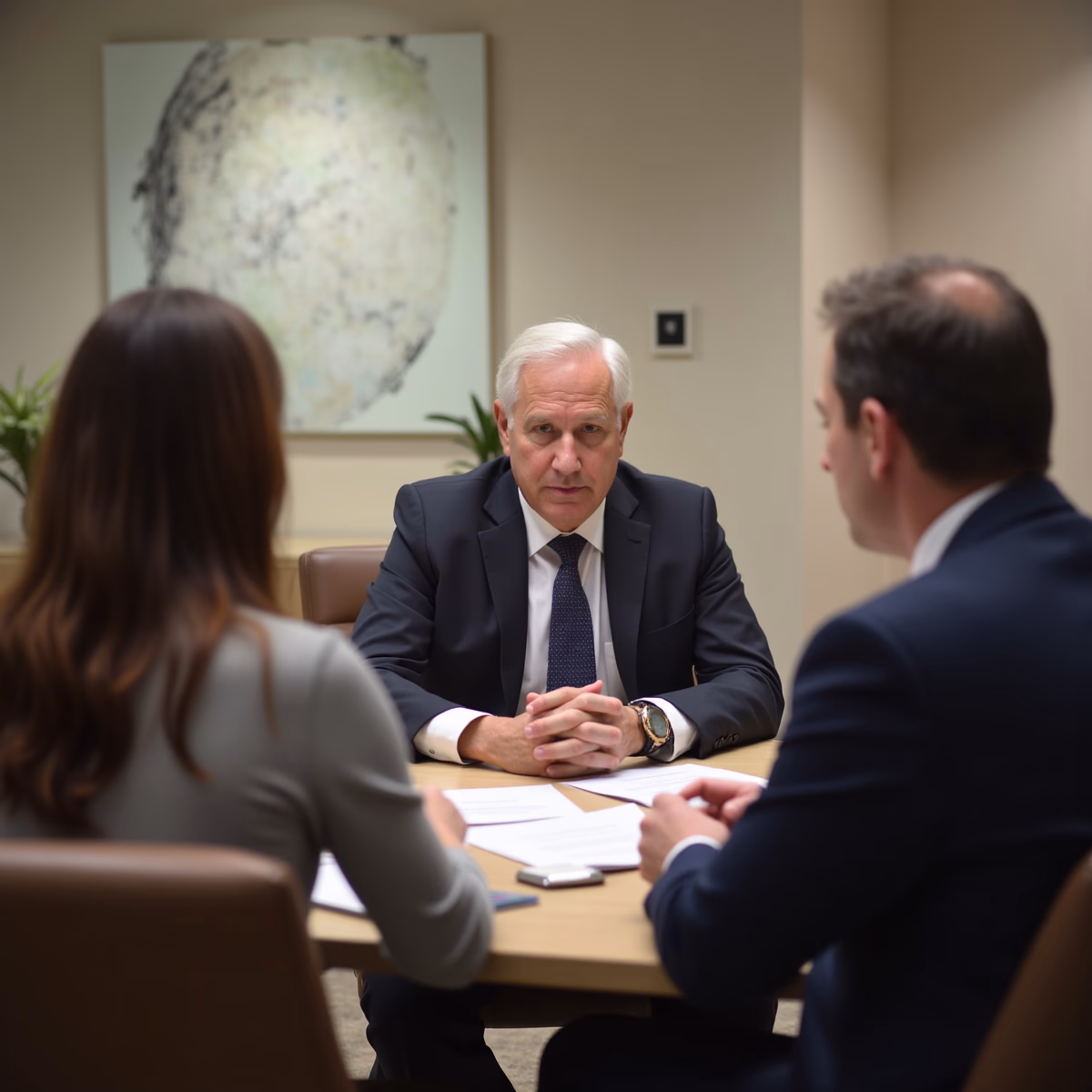The trusts staff working under Managing Partner Steven Farley Bliss assisting Inland Empire families from the Corona office is shown conferring with trustees in the Southern California office addressing complex trust details discussing What Happens to an ILIT When the Insured Dies