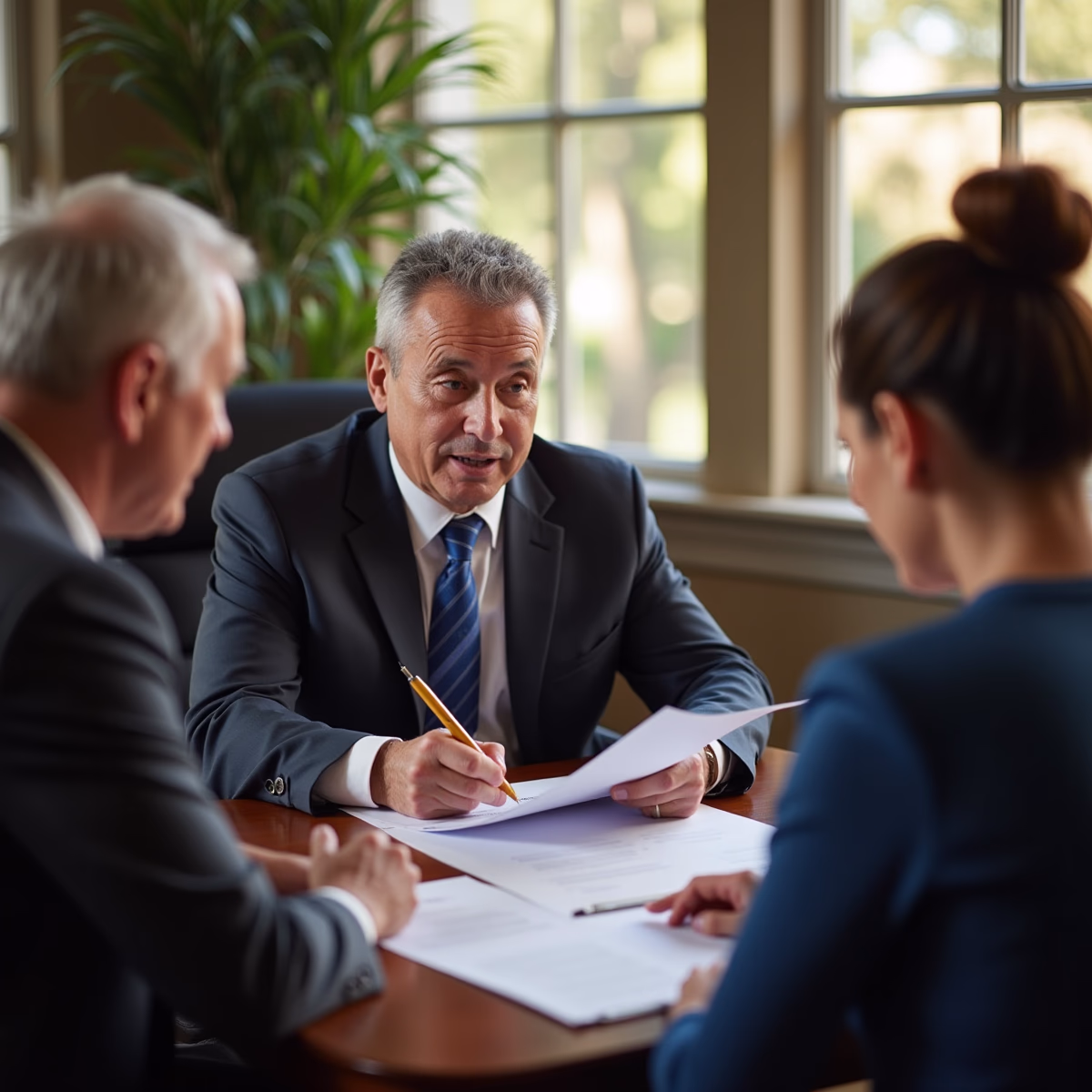 The trusts staff working under Managing Partner Steven Farley Bliss assisting Inland Empire families from the Corona office is shown conferring with trustees in the Southern California office addressing complex trust details discussing What Types of Charitable Trusts Exist