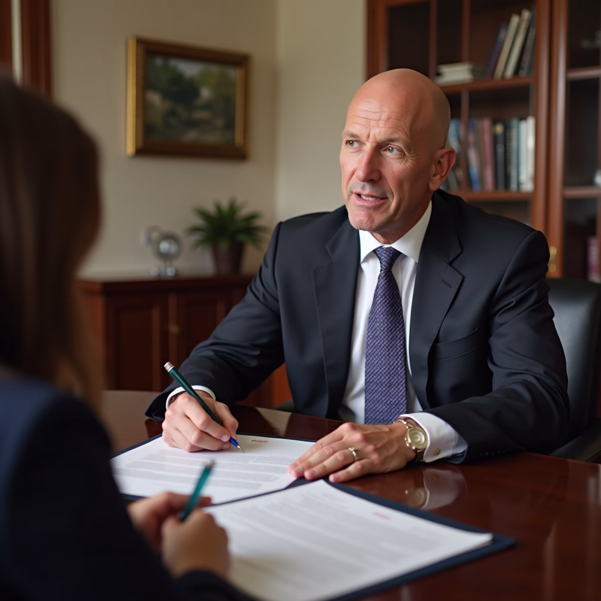 The legal counsel at Corona Probate Law helping Riverside County families from our Corona office meets with clients in the Southern California office addressing critical estate details discussing What assets can my spouse inherit without going through probate