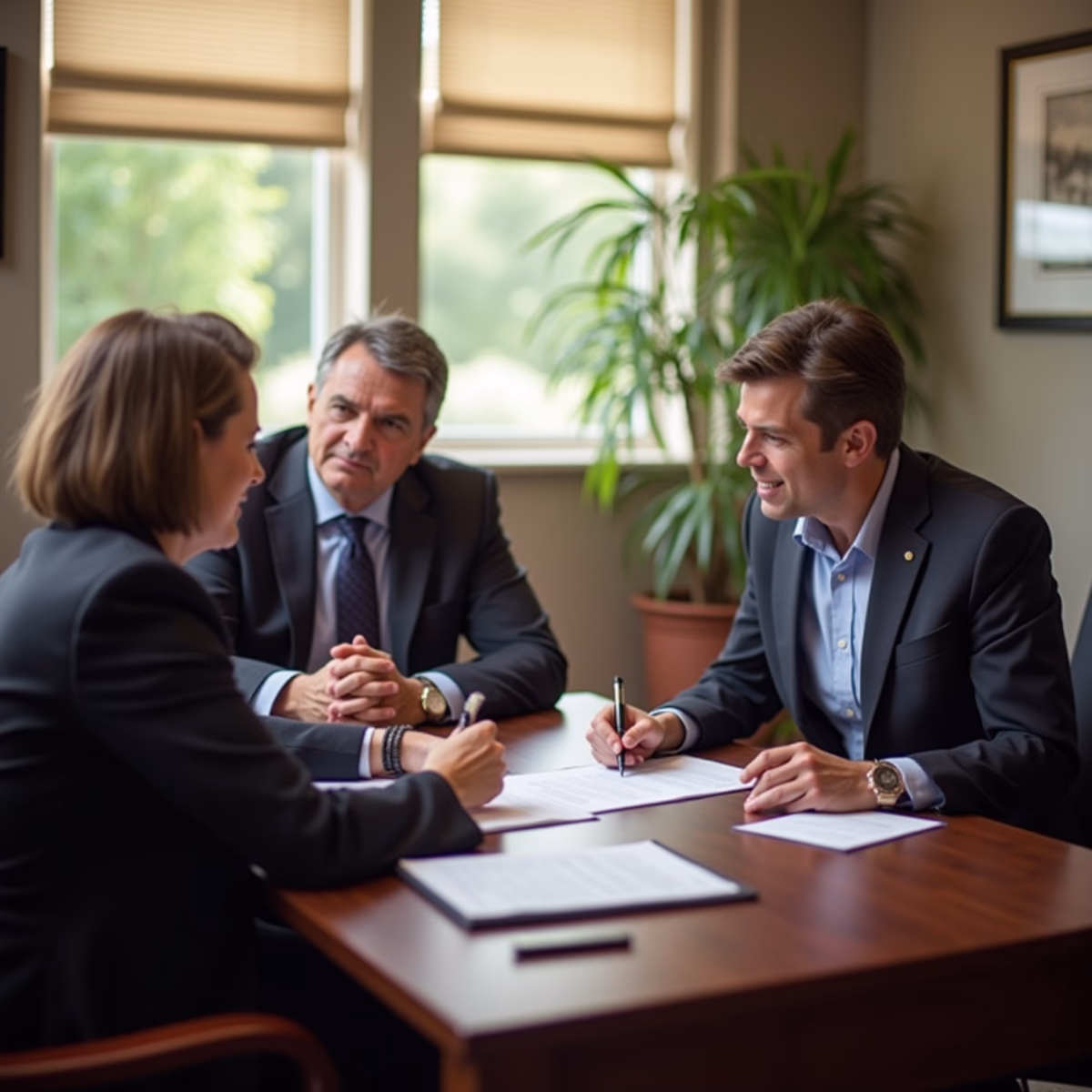 The legal counsel at Corona Probate Law helping Riverside County families from our Corona office meets with clients in the Southern California office addressing critical estate details discussing What determines whether a California probate estate closes smoothly or turns into litigation