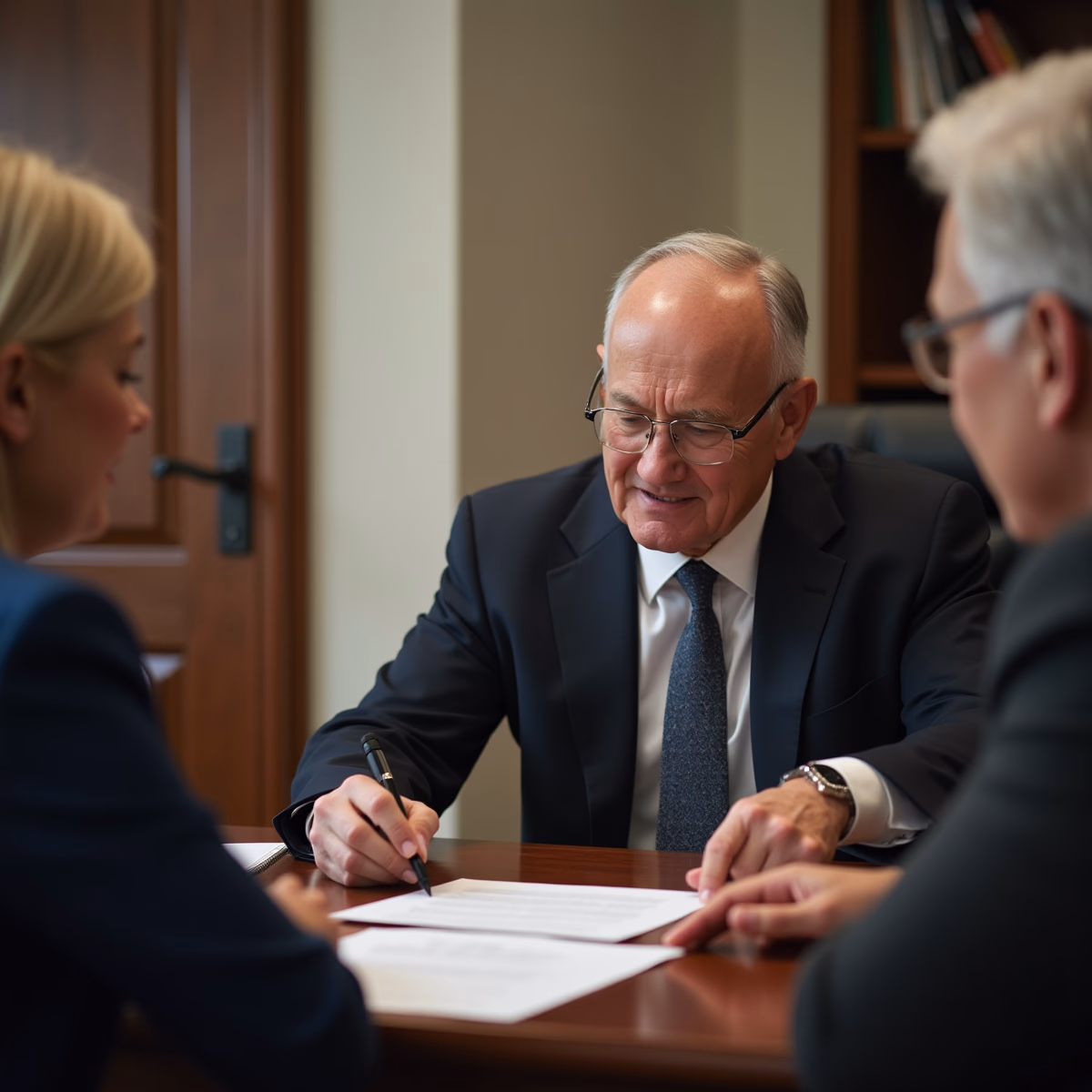 The legal counsel at Corona Probate Law helping Riverside County families from our Corona office meets with clients in the Southern California office addressing critical estate details discussing What determines whether a California probate estate closes smoothly or turns into litigation
