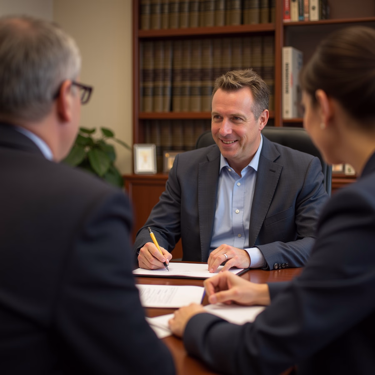 The legal counsel at Corona Probate Law helping Riverside County families from our Corona office meets with clients in the Southern California office addressing critical estate details discussing What determines whether a California probate estate closes smoothly or turns into litigation