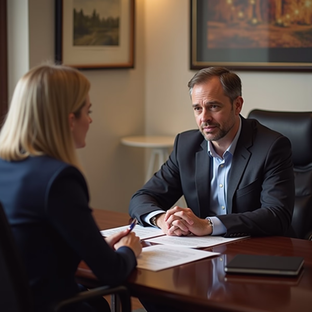 The legal counsel at Corona Probate Law helping Riverside County families from our Corona office meets with clients in the Southern California office addressing critical estate details discussing What does Section 850 actually do