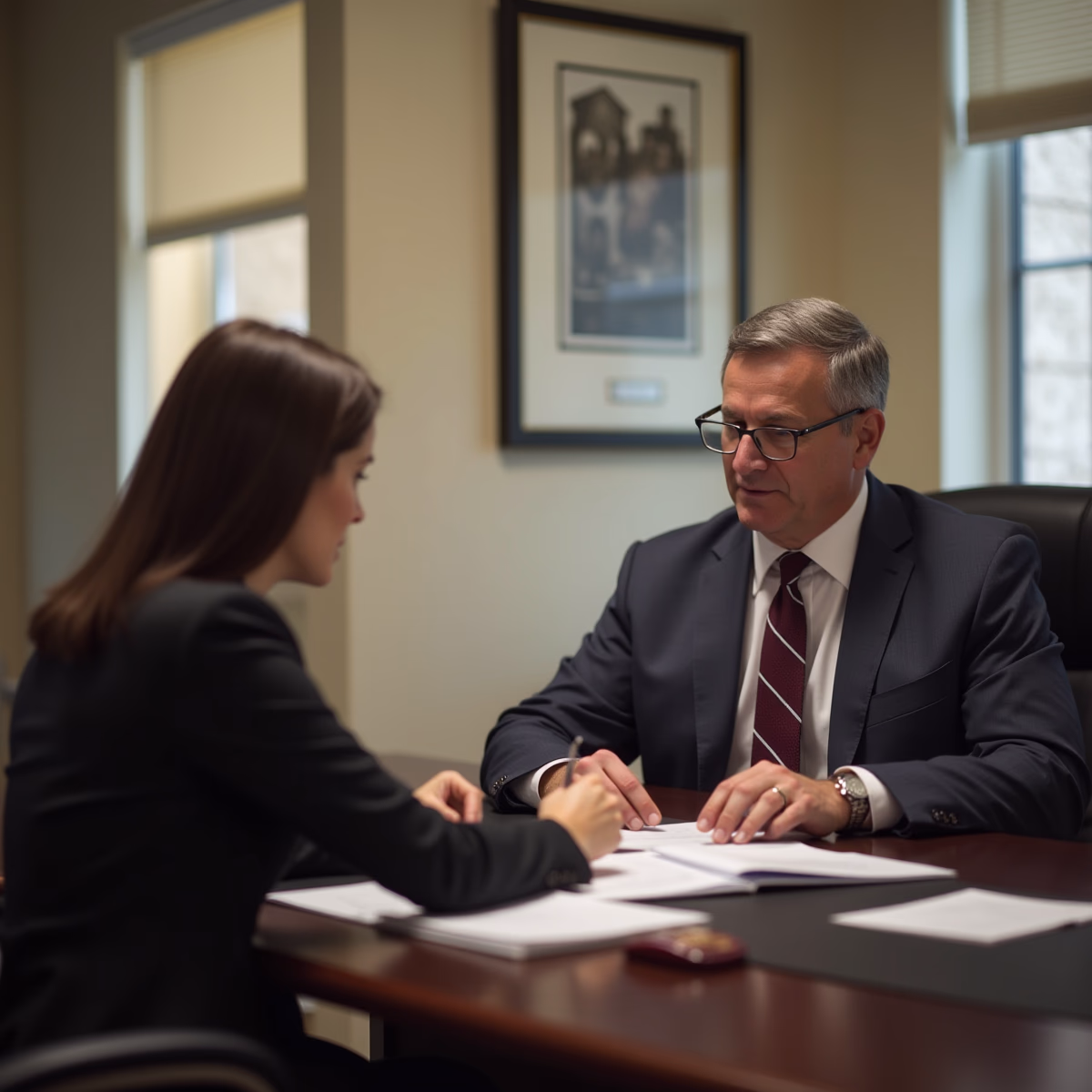 The legal counsel at Corona Probate Law helping Riverside County families from our Corona office meets with clients in the Southern California office addressing critical estate details discussing What failures trigger contested proceedings and court intervention in California probate administration