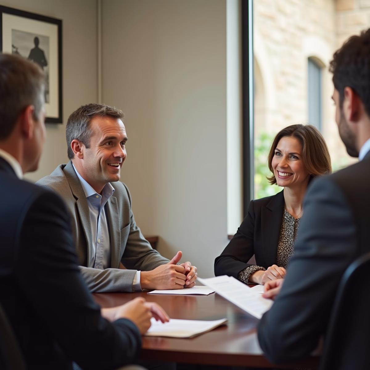 The trusts staff working under Managing Partner Steven Farley Bliss assisting Inland Empire families from the Corona office is shown conferring with trustees in the Southern California office addressing complex trust details discussing What happens if I dont transfer assets properly