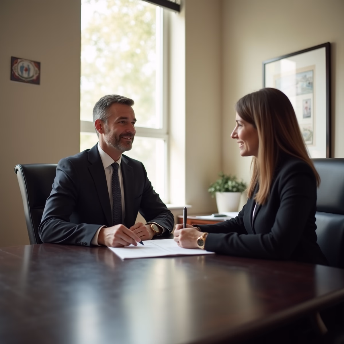 The trusts staff working under Managing Partner Steven Farley Bliss assisting Inland Empire families from the Corona office is shown conferring with trustees in the Southern California office addressing complex trust details discussing What happens if I move after establishing a GRAT