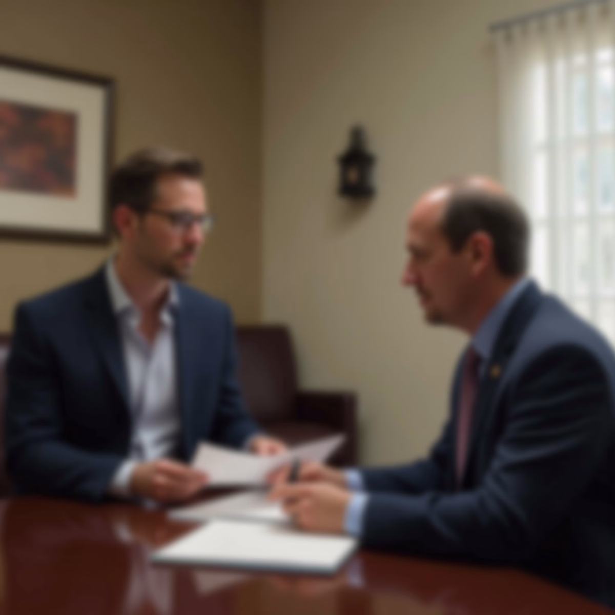 The trusts staff working under Managing Partner Steven Farley Bliss assisting Inland Empire families from the Corona office is shown conferring with trustees in the Southern California office addressing complex trust details discussing What happens if I move to a different state after creating an irrevocable trust