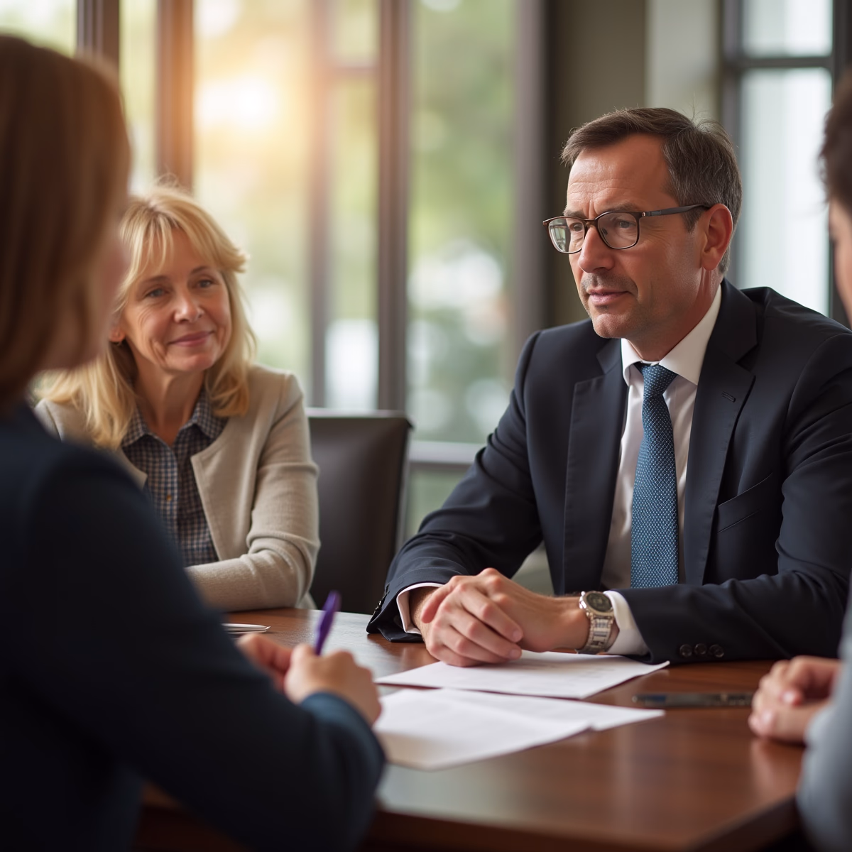 The trusts staff working under Managing Partner Steven Farley Bliss assisting Inland Empire families from the Corona office is shown conferring with trustees in the Southern California office addressing complex trust details discussing What happens when a trust isnt properly funded