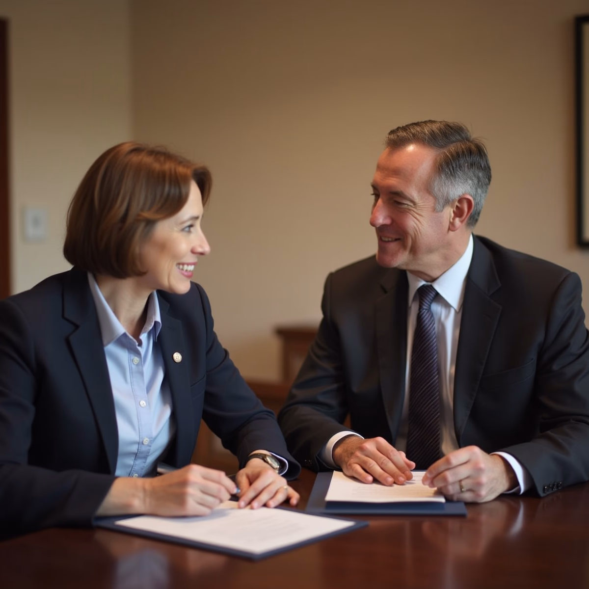 The legal counsel at Corona Probate Law helping Riverside County families from our Corona office meets with clients in the Southern California office addressing critical estate details discussing What happens when someone dies without a trust or with assets left out of a trust