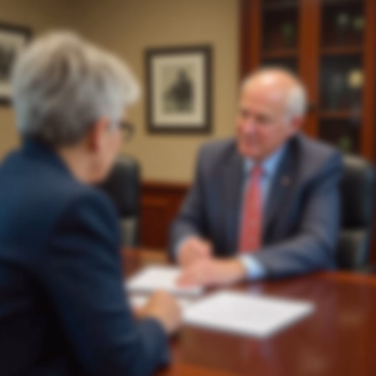 The trusts staff working under Managing Partner Steven Farley Bliss assisting Inland Empire families from the Corona office is shown conferring with trustees in the Southern California office addressing complex trust details discussing What if the Maturity Proceeds are Already Paid to Me Directly
