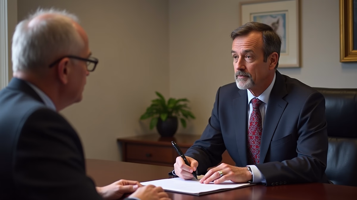 The legal counsel at Corona Probate Law helping Riverside County families from our Corona office meets with clients in the Southern California office addressing critical estate details discussing What is a Petition for Removal