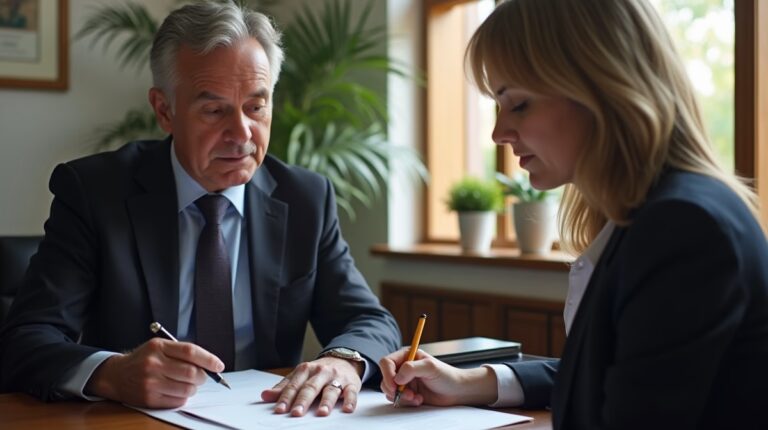 The legal counsel at Corona Probate Law helping Riverside County families from our Corona office meets with clients in the Southern California office addressing critical estate details discussing What is a Section 850 Petition