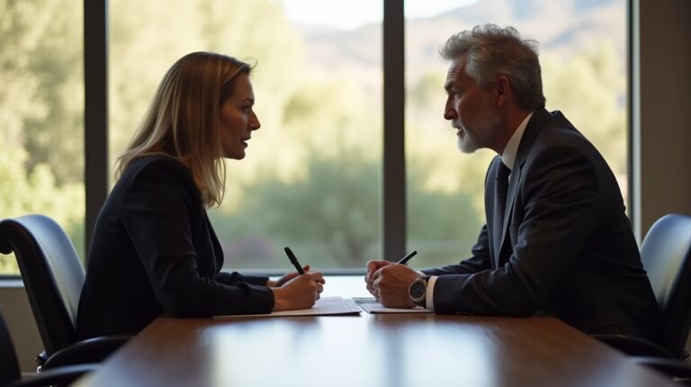 The legal counsel at Corona Probate Law helping Riverside County families from our Corona office meets with clients in the Southern California office addressing critical estate details discussing What is a Special Administration