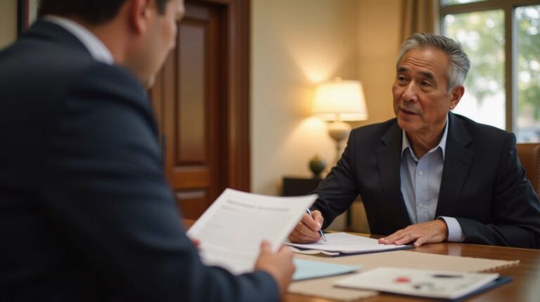 The legal counsel at Corona Probate Law helping Riverside County families from our Corona office meets with clients in the Southern California office addressing critical estate details discussing What is an Ancillary Probate Petition