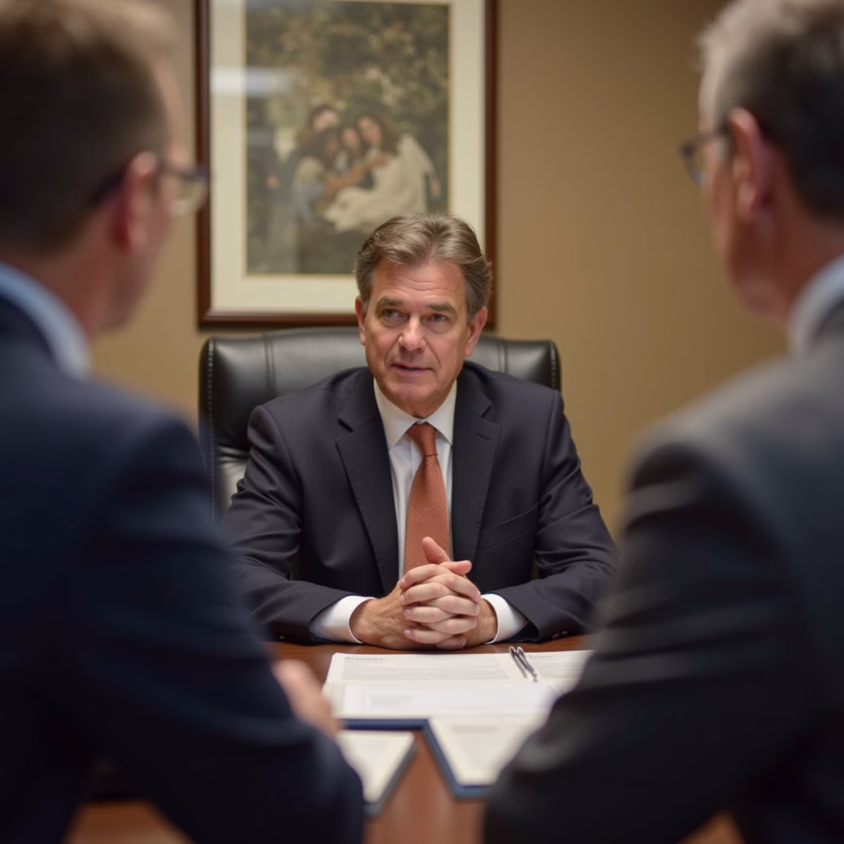 The trusts staff working under Managing Partner Steven Farley Bliss assisting Inland Empire families from the Corona office is shown conferring with trustees in the Southern California office addressing complex trust details discussing What is an Asset Fit Review and Why Is It Necessary