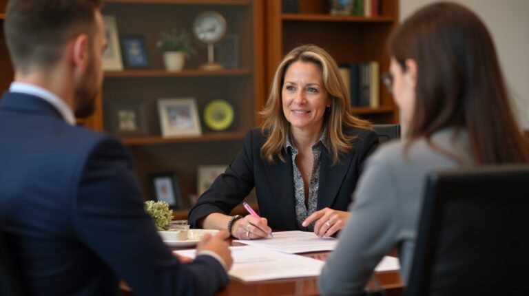 The legal counsel at Corona Probate Law helping Riverside County families from our Corona office meets with clients in the Southern California office addressing critical estate details discussing What is an Ex Parte Hearing in Probate