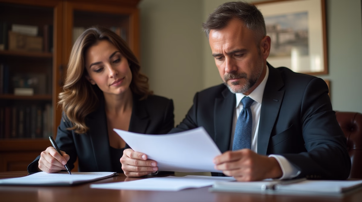 The legal counsel at Corona Probate Law helping Riverside County families from our Corona office meets with clients in the Southern California office addressing critical estate details discussing What is an Ex Parte Hearing
