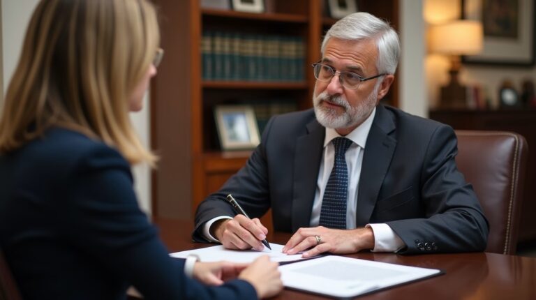 The legal counsel at Corona Probate Law helping Riverside County families from our Corona office meets with clients in the Southern California office addressing critical estate details discussing What is an Omitted Spouse Claim