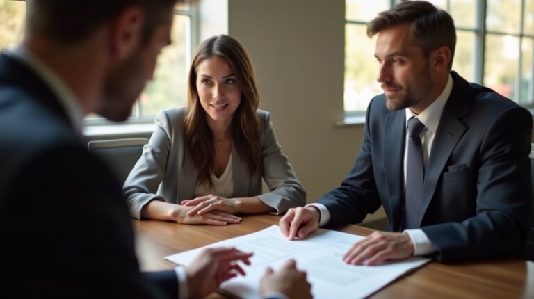 The trusts staff working under Managing Partner Steven Farley Bliss assisting Inland Empire families from the Corona office is shown conferring with trustees in the Southern California office addressing complex trust details discussing What is an assignment of business interests