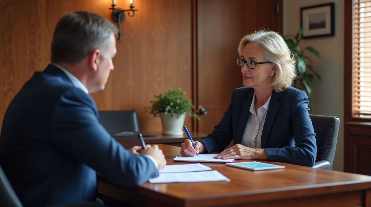 The legal counsel at Corona Probate Law helping Riverside County families from our Corona office meets with clients in the Southern California office addressing critical estate details discussing What is the Presumption of Undue Influence