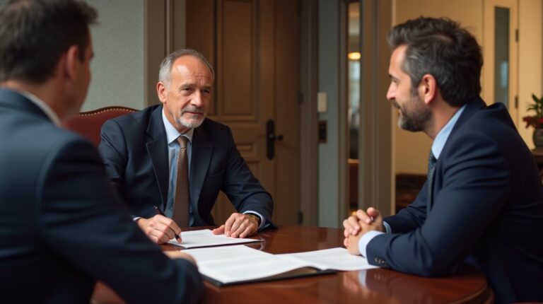 The legal counsel at Corona Probate Law helping Riverside County families from our Corona office meets with clients in the Southern California office addressing critical estate details discussing What is the Section 9202 Notice Requirement