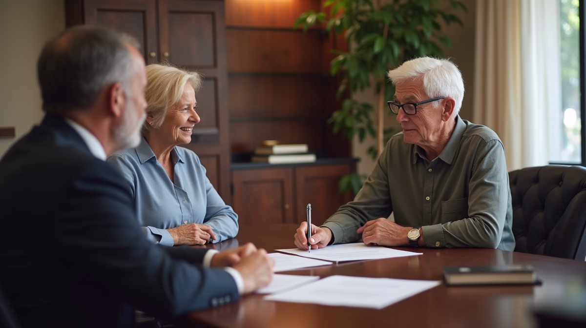 The trusts staff working under Managing Partner Steven Farley Bliss assisting Inland Empire families from the Corona office is shown conferring with trustees in the Southern California office addressing complex trust details discussing What is the difference between a CRT and a CLT