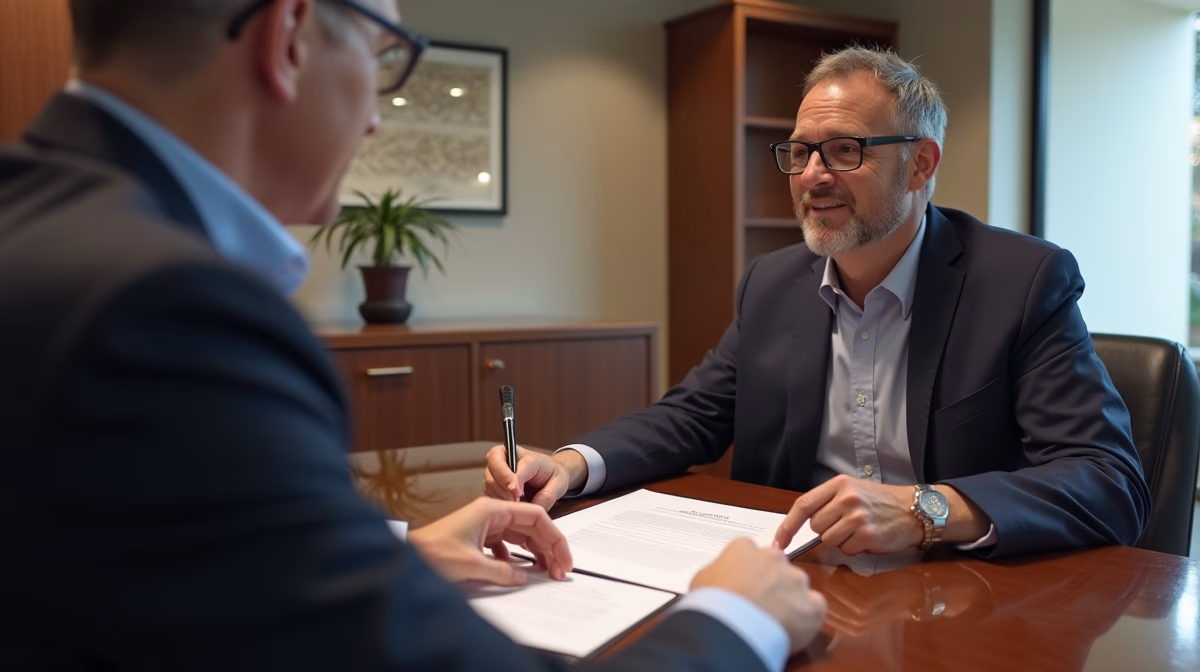 The trusts staff working under Managing Partner Steven Farley Bliss assisting Inland Empire families from the Corona office is shown conferring with trustees in the Southern California office addressing complex trust details discussing What is the impact of an irrevocable trust on a grantors eligibility for a Corona mortgage