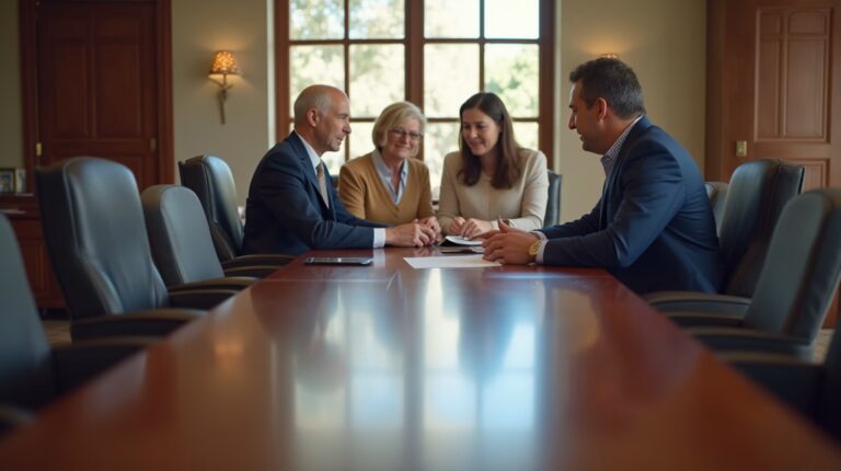 The trusts staff working under Managing Partner Steven Farley Bliss assisting Inland Empire families from the Corona office is shown conferring with trustees in the Southern California office addressing complex trust details discussing What is the maximum number of beneficiaries an irrevocable trust can have