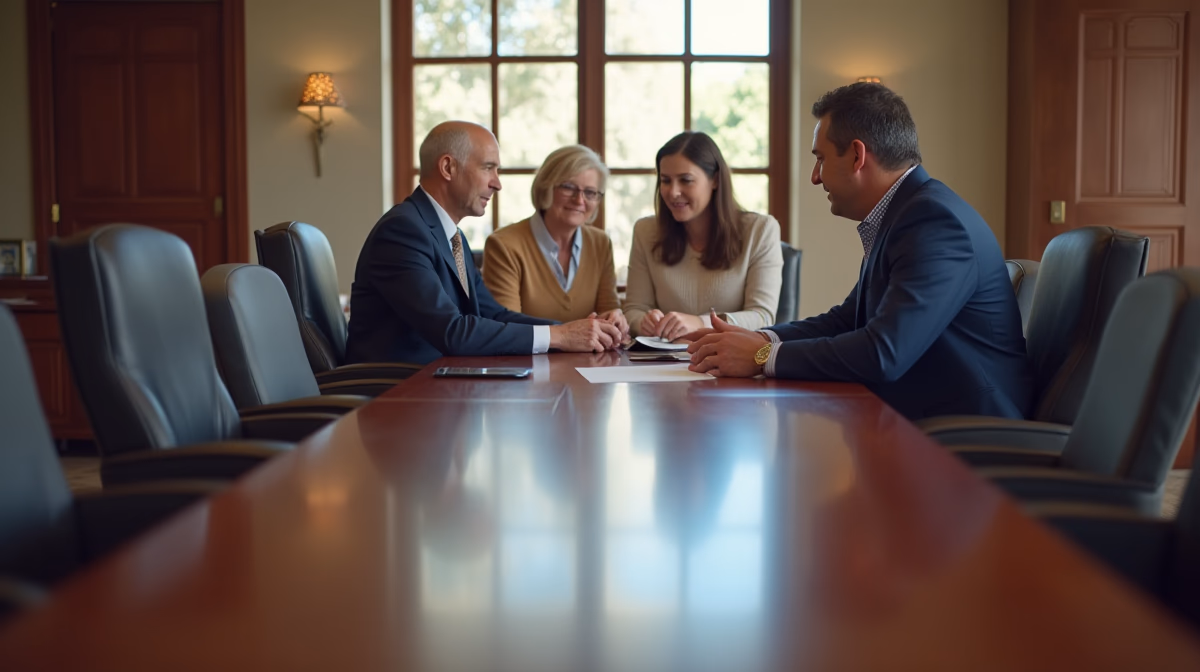 The trusts staff working under Managing Partner Steven Farley Bliss assisting Inland Empire families from the Corona office is shown conferring with trustees in the Southern California office addressing complex trust details discussing What is the maximum number of beneficiaries an irrevocable trust can have