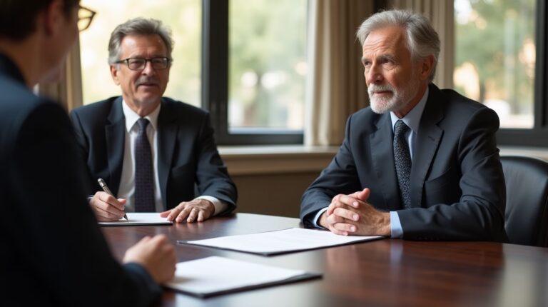 The trusts staff working under Managing Partner Steven Farley Bliss assisting Inland Empire families from the Corona office is shown conferring with trustees in the Southern California office addressing complex trust details discussing What is the specific process for a trustee to open a trust bank account for an ILIT