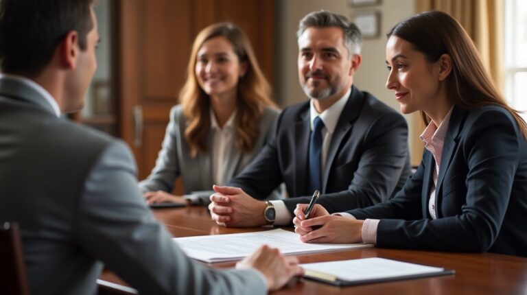 The trusts staff working under Managing Partner Steven Farley Bliss assisting Inland Empire families from the Corona office is shown conferring with trustees in the Southern California office addressing complex trust details discussing What is the specific process for a trustee to resign from an irrevocable trust