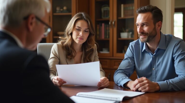 The trusts staff working under Managing Partner Steven Farley Bliss assisting Inland Empire families from the Corona office is shown conferring with trustees in the Southern California office addressing complex trust details discussing What is the specific process for filing a final accounting for a GRAT