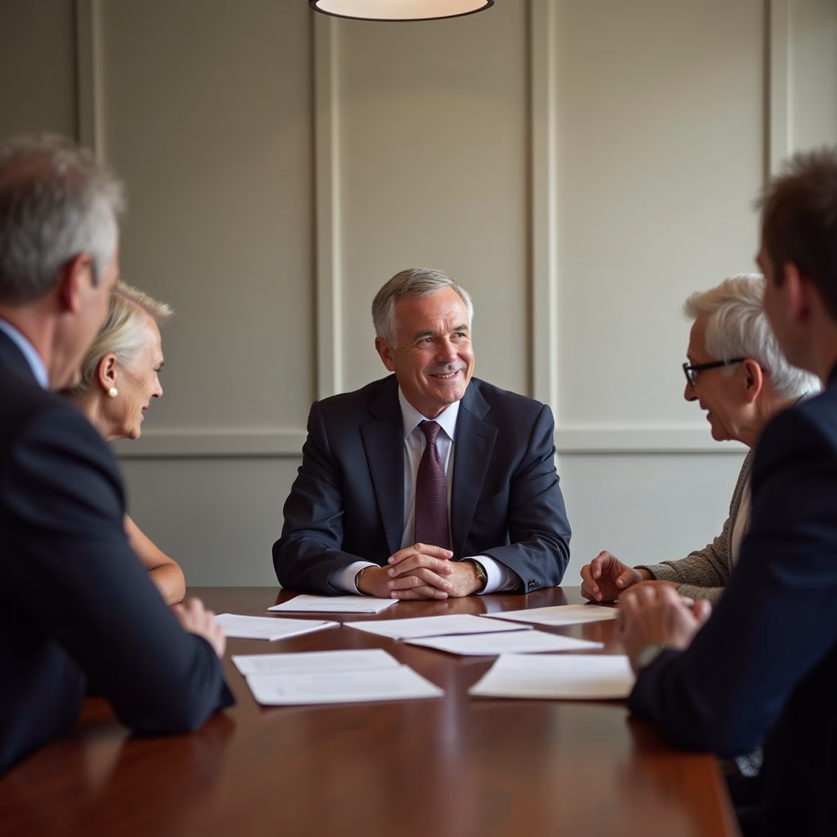 The trusts staff working under Managing Partner Steven Farley Bliss assisting Inland Empire families from the Corona office is shown conferring with trustees in the Southern California office addressing complex trust details discussing What separates a successful California trust distribution from a costly battle over interpretation and accounting