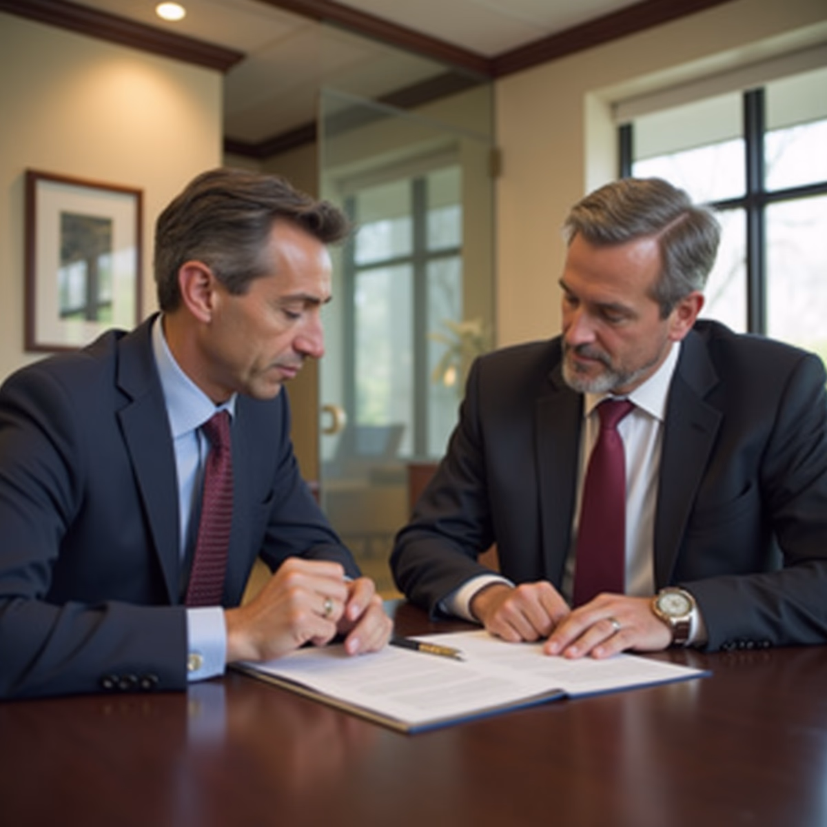 The trusts staff working under Managing Partner Steven Farley Bliss assisting Inland Empire families from the Corona office is shown conferring with trustees in the Southern California office addressing complex trust details discussing What separates a successful California trust distribution from a costly battle over interpretation and accounting