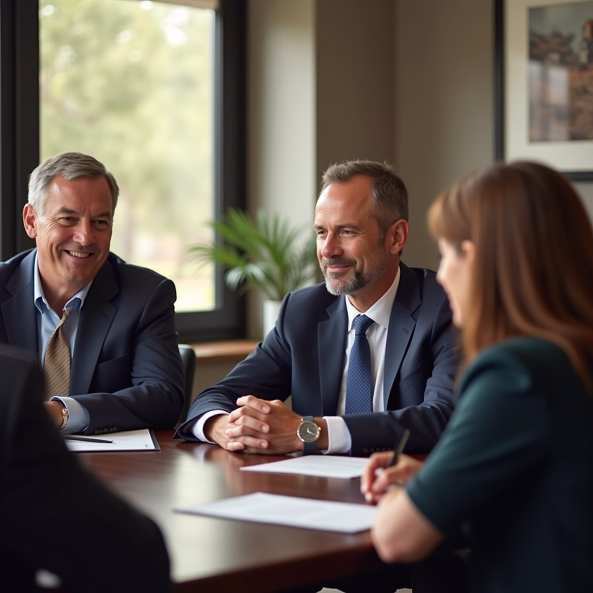 The legal counsel at Corona Probate Law helping Riverside County families from our Corona office meets with clients in the Southern California office addressing critical estate details discussing What separates an efficient California probate process from a drawnout conflict over authority and assets