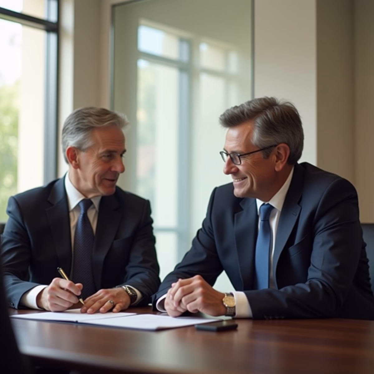 The legal counsel at Corona Probate Law helping Riverside County families from our Corona office meets with clients in the Southern California office addressing critical estate details discussing What separates an efficient California probate process from a drawnout conflict over authority and assets