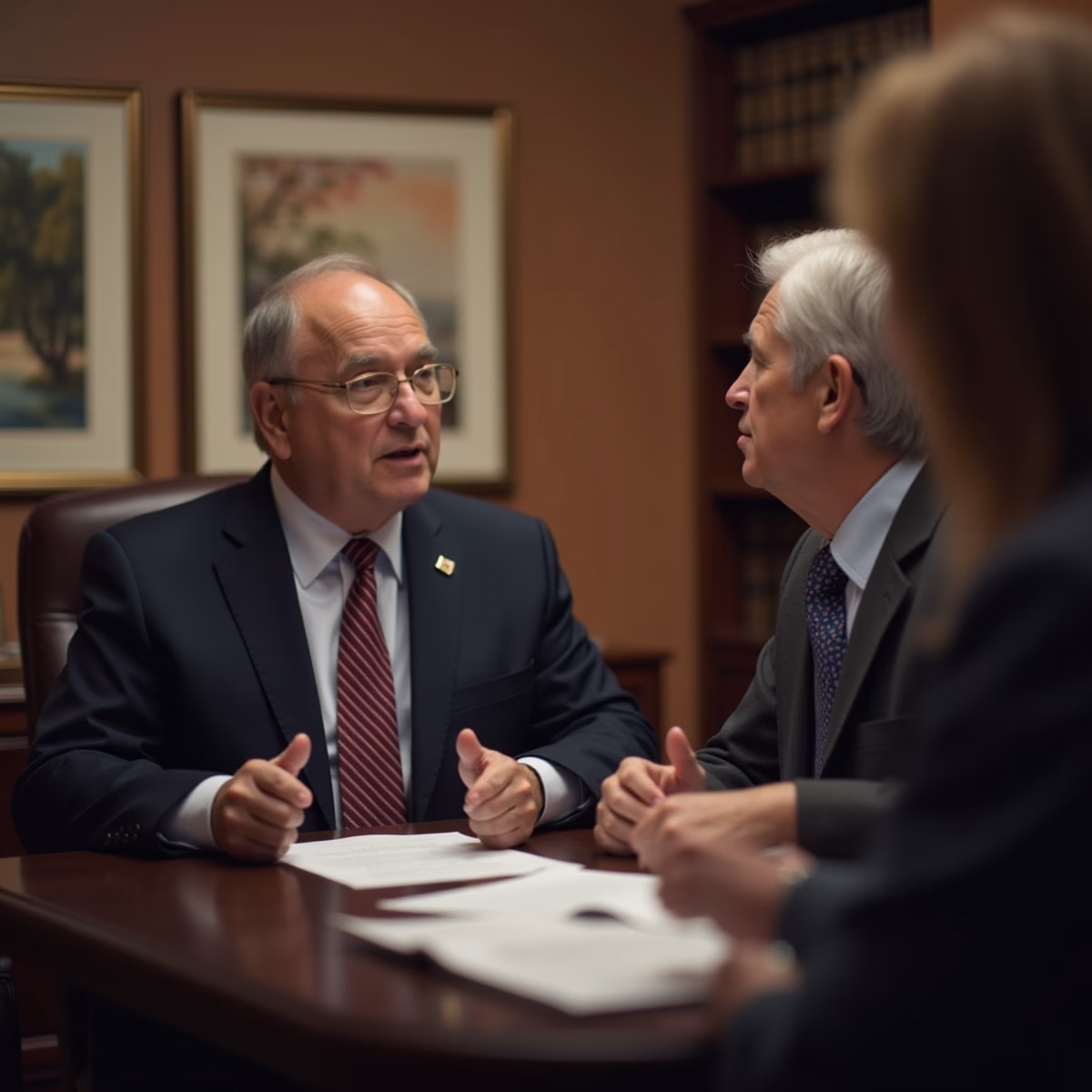 The legal counsel at Corona Probate Law helping Riverside County families from our Corona office meets with clients in the Southern California office addressing critical estate details discussing What separates an efficient California probate process from a drawnout conflict over authority and assets