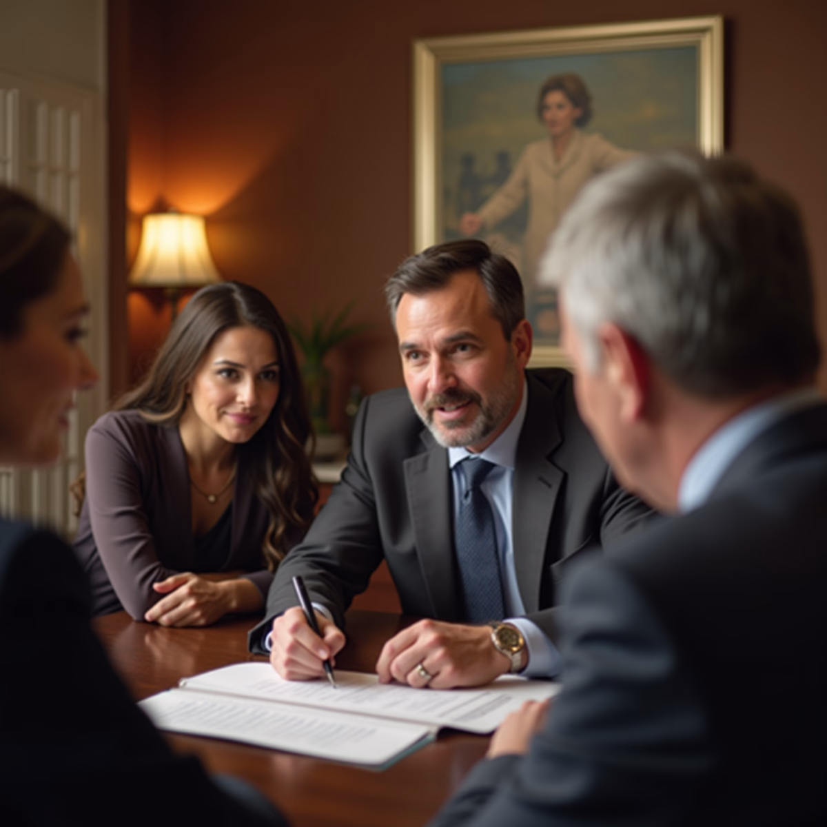 The legal counsel at Corona Probate Law helping Riverside County families from our Corona office meets with clients in the Southern California office addressing critical estate details discussing What separates an efficient California probate process from a drawnout conflict over authority and assets