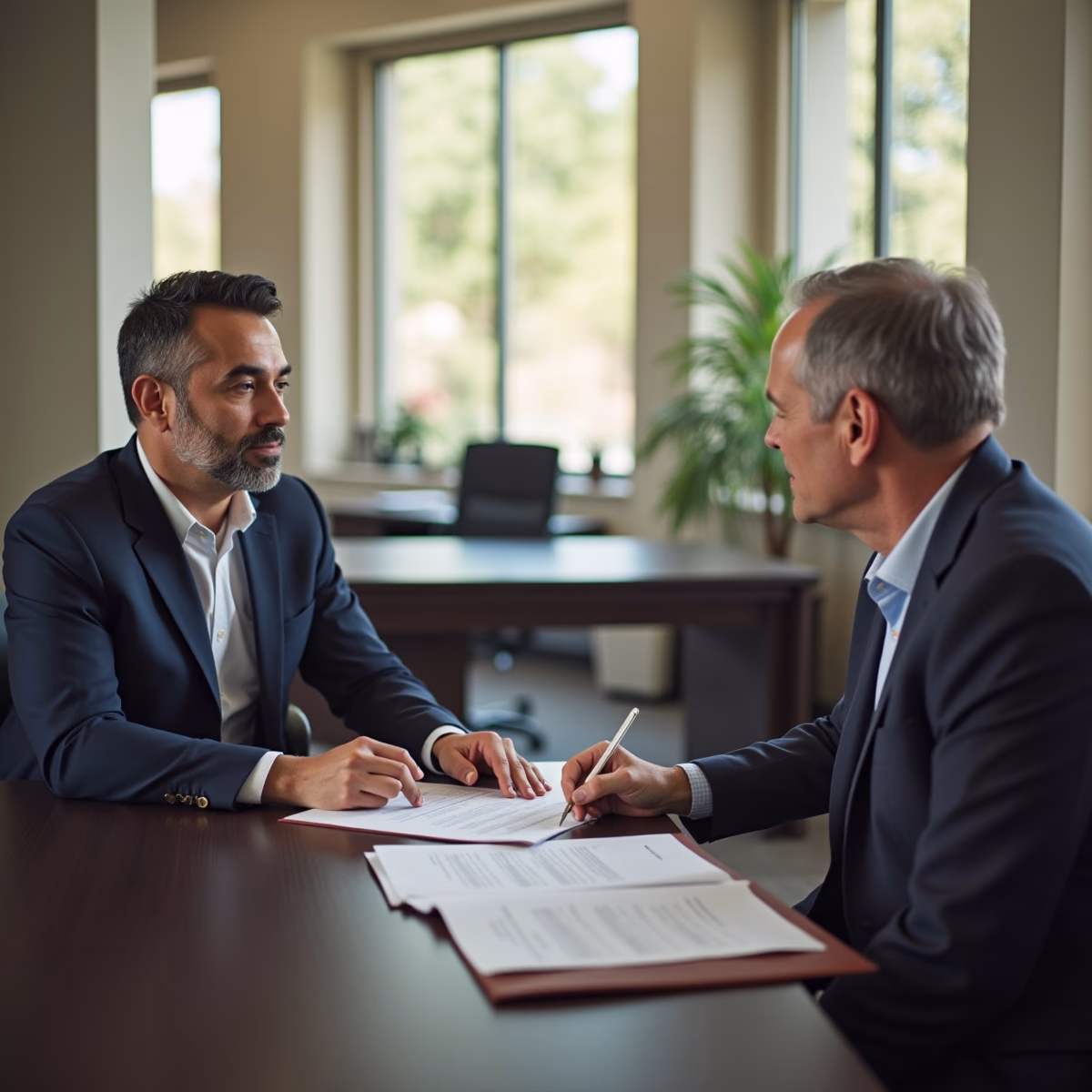 The legal counsel at Corona Probate Law helping Riverside County families from our Corona office meets with clients in the Southern California office addressing critical estate details discussing What separates an efficient California probate process from a drawnout conflict over authority and assets