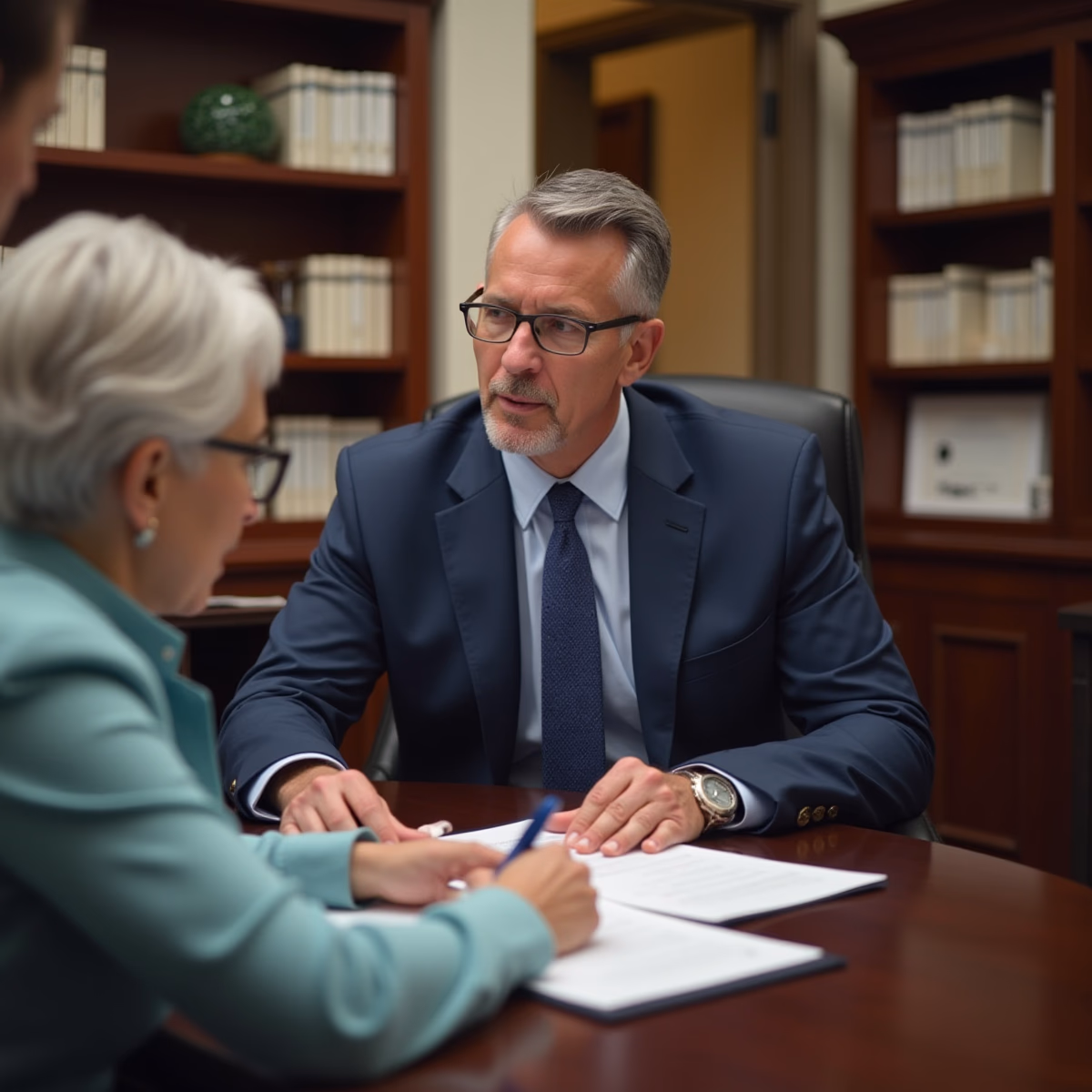 The legal counsel at Corona Probate Law helping Riverside County families from our Corona office meets with clients in the Southern California office addressing critical estate details discussing What separates an efficient California probate process from a drawnout conflict over authority and assets